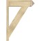 Ekena Millwork Traditional Arts & Crafts Rough Sawn Outlooker, Douglas Fir, 8"W x 28"D x 40"H OUT08X28X40TRA03RDF - alternate 3